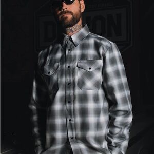 DIXXON SOCIAL DISTORTION FLANNEL MEN’S L